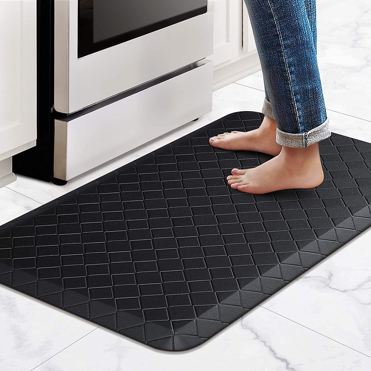 Anti Fatigue Mat - พรมปูพื้นกันล้าแบบหนานุ่ม กันน้ำ กันลื่น ทนทาน ออกแบบตามหลักสรีรศาสตร์ เพื่อความสบายสำหรับพื้นและอ่างล้างจาน