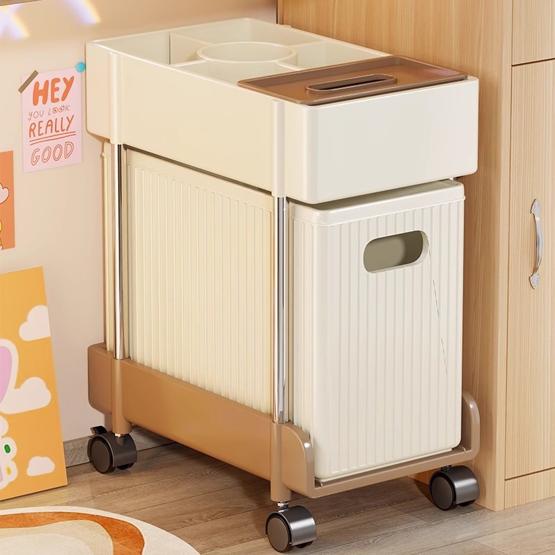 Desk Drawer Small - ชั้นวางของใต้โต๊ะทำงานแบบหมุนได้ วัสดุพลาสติก ขนาดเล็ก ประหยัดพื้นที่ ใช้เก็บของ หนังสือ