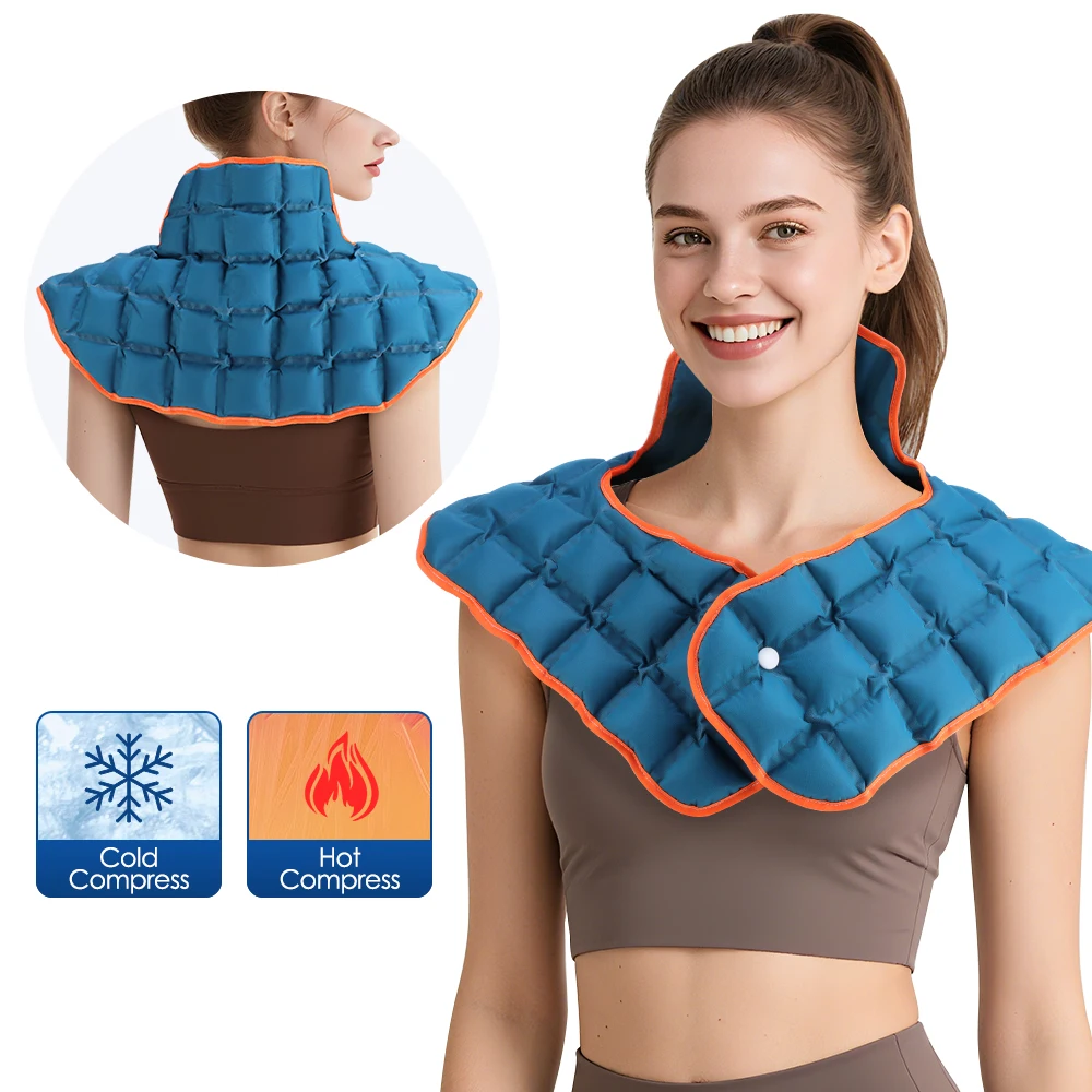 Anti Fatigue Mat - แผ่นเจลประคบร้อนเย็นแบบใช้ซ้ำได้ สำหรับคอ ไหล่ ประคบร้อนเย็นสำหรับข้อต่อ บาดเจ็บจากการเล่นกีฬา ปฐมพยาบาล