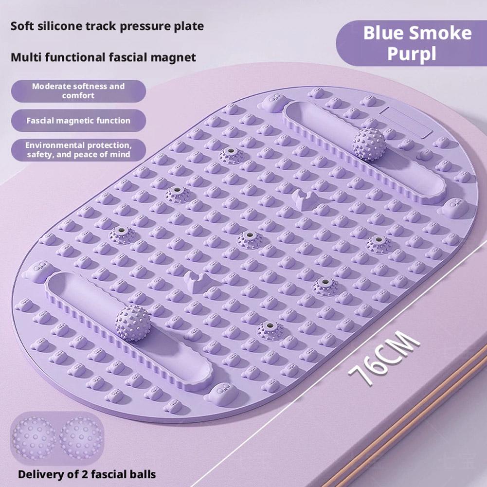 Anti Fatigue Mat - แผ่นรองนวดฝ่าเท้าแบบโยคะ แผ่นกดจุด บรรเทาอาการเมื่อยล้า แผ่นหินกดจุดแบบพกพา สำหรับเดิน V2D0