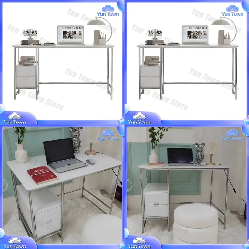 Home Office Of Ikea - โต๊ะคอมพิวเตอร์แบบเรียบง่ายสำหรับโฮมออฟฟิศ โต๊ะเขียนหนังสือสำหรับห้องนอน ห้องเด็กผู้หญิง พื้นที่ขนาดเล็กสำหรับ IKEA FOR001