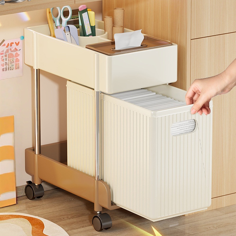ชั้นวางของใต้โต๊ะทำงานแบบหมุนไ - Desk Drawer Small บทวิจารณ์และราคา
