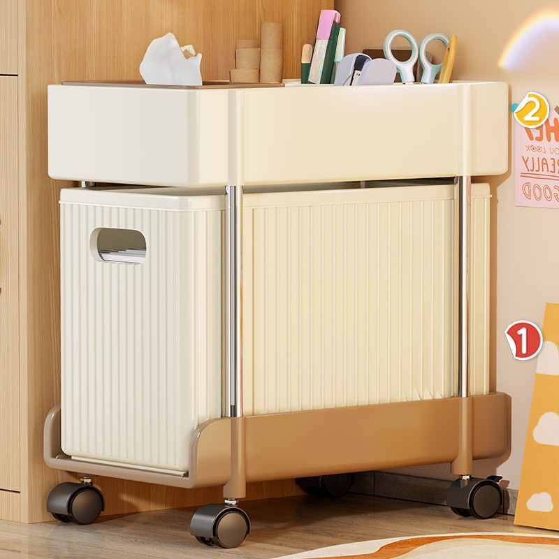 ชั้นวางของใต้โต๊ะทำงานแบบหมุนไ - Desk Drawer Small บทวิจารณ์และราคา