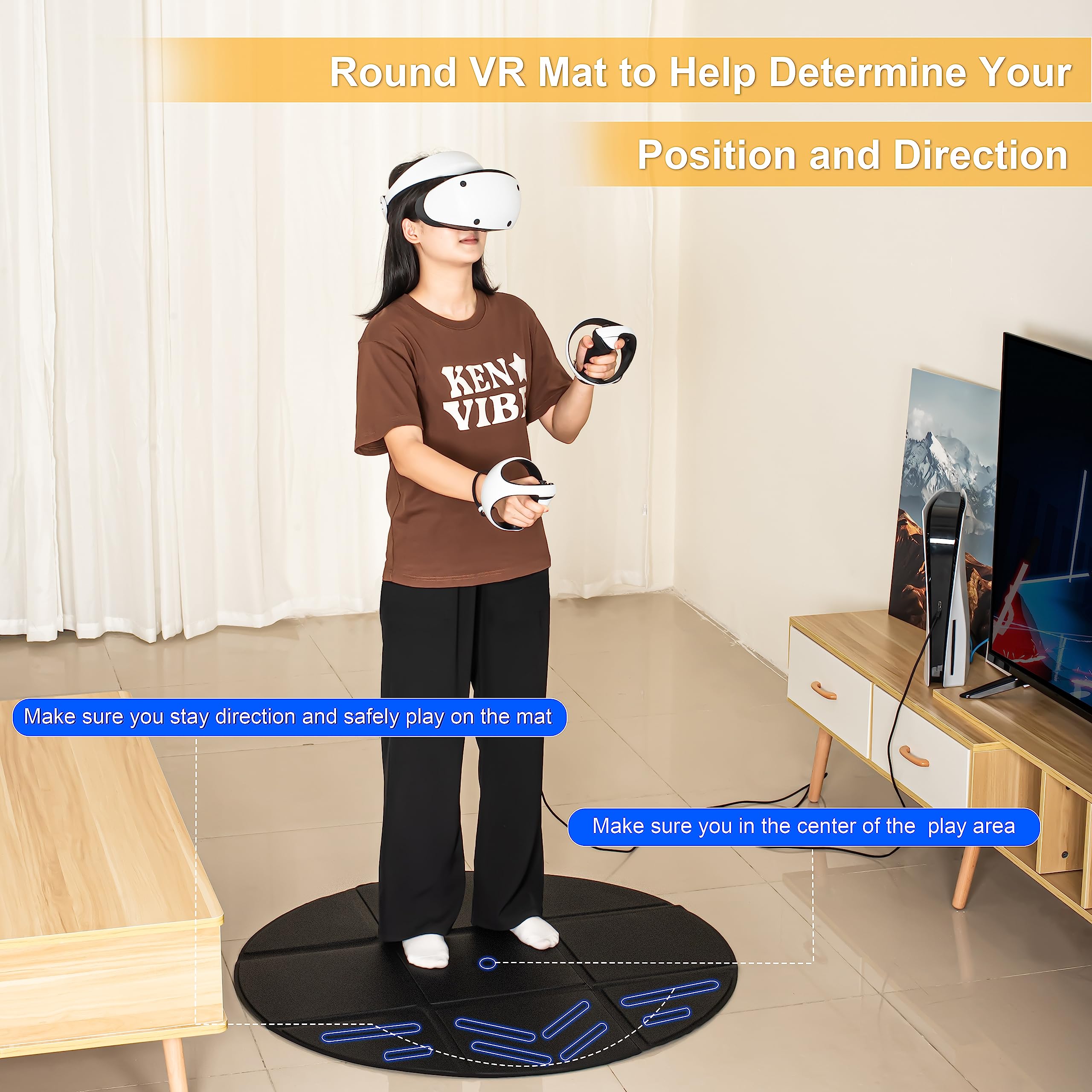 แผ่นรอง VR แบบพับได้สำหรับเมตา - Anti Fatigue Mat บทวิจารณ์และราคา