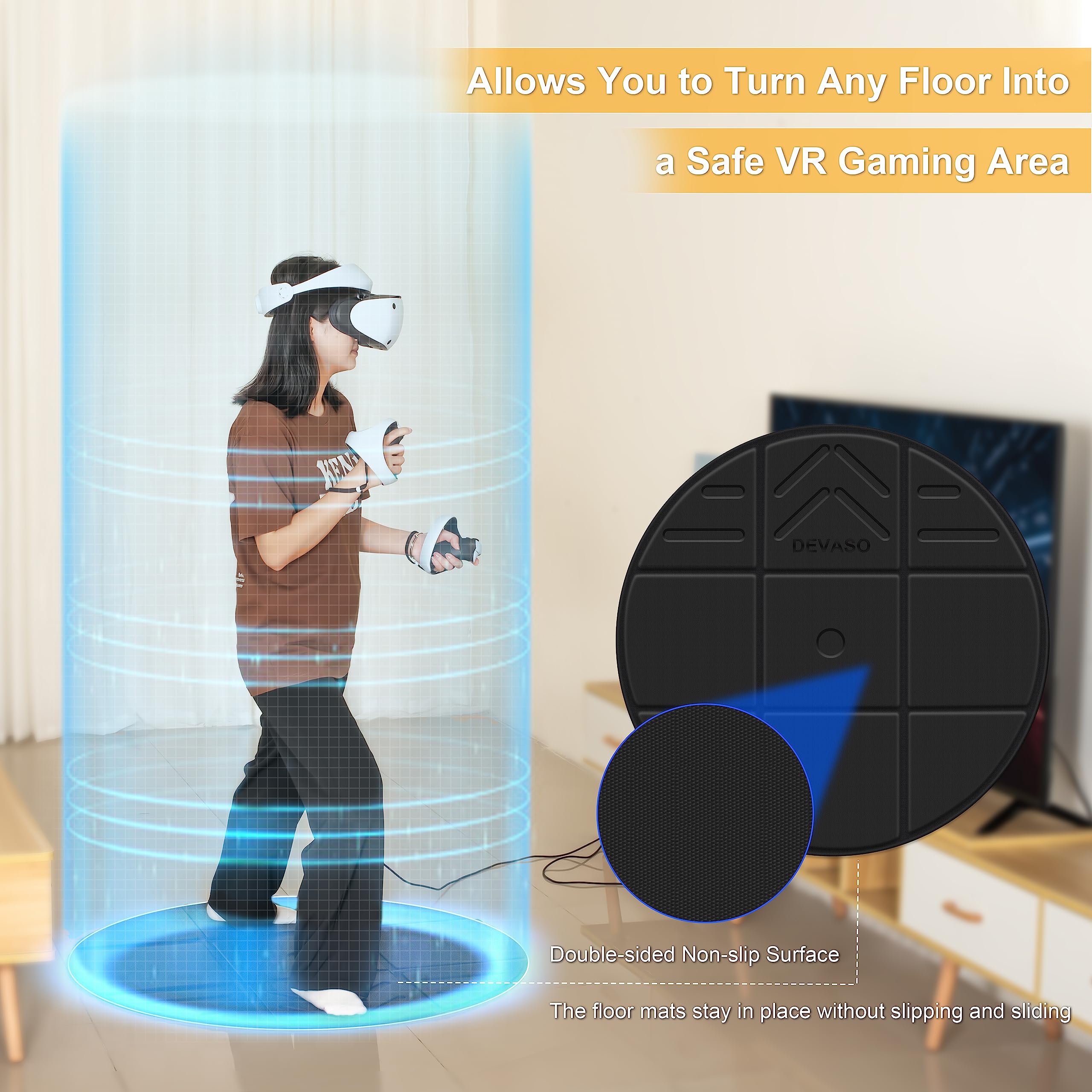 แผ่นรอง VR แบบพับได้สำหรับเมตา - Anti Fatigue Mat บทวิจารณ์และราคา