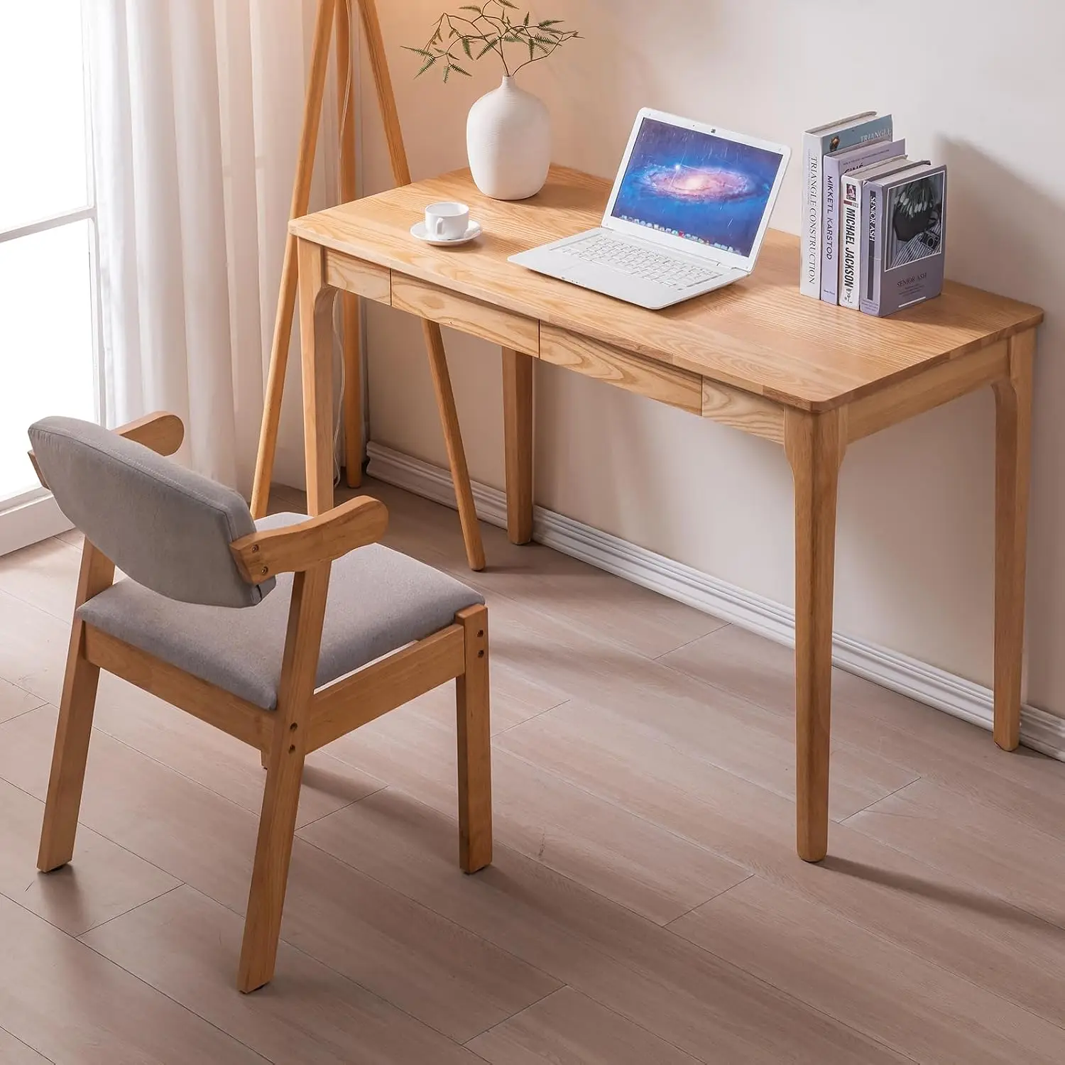 โต๊ะทำงานไม้เนื้อแข็งพร้อมลิ้น - Desk Drawer Small บทวิจารณ์และราคา