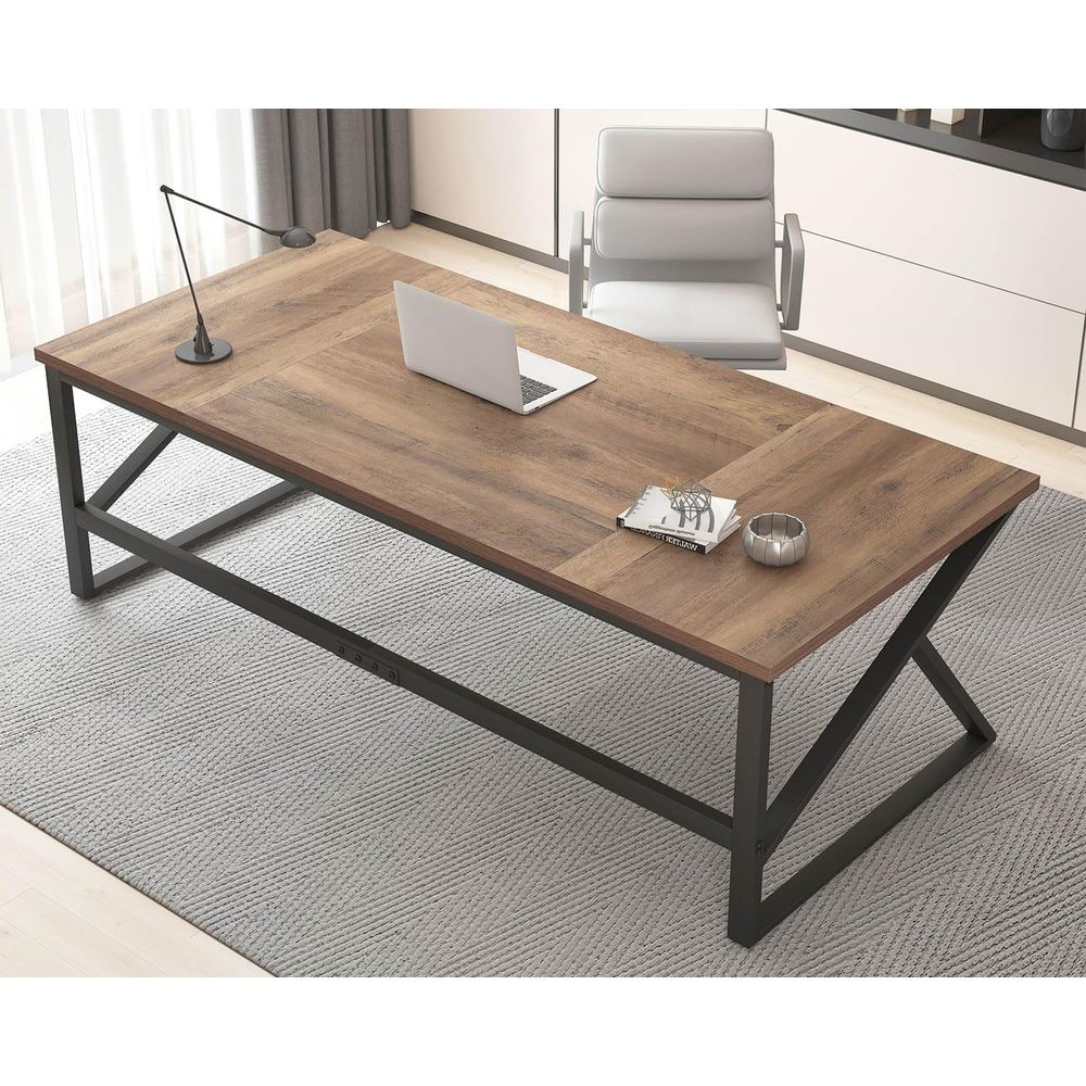 โต๊ะทำงานคู่ขนาดยาวพิเศษ 70 นิ - Home Office With Two Desks บทวิจารณ์และราคา