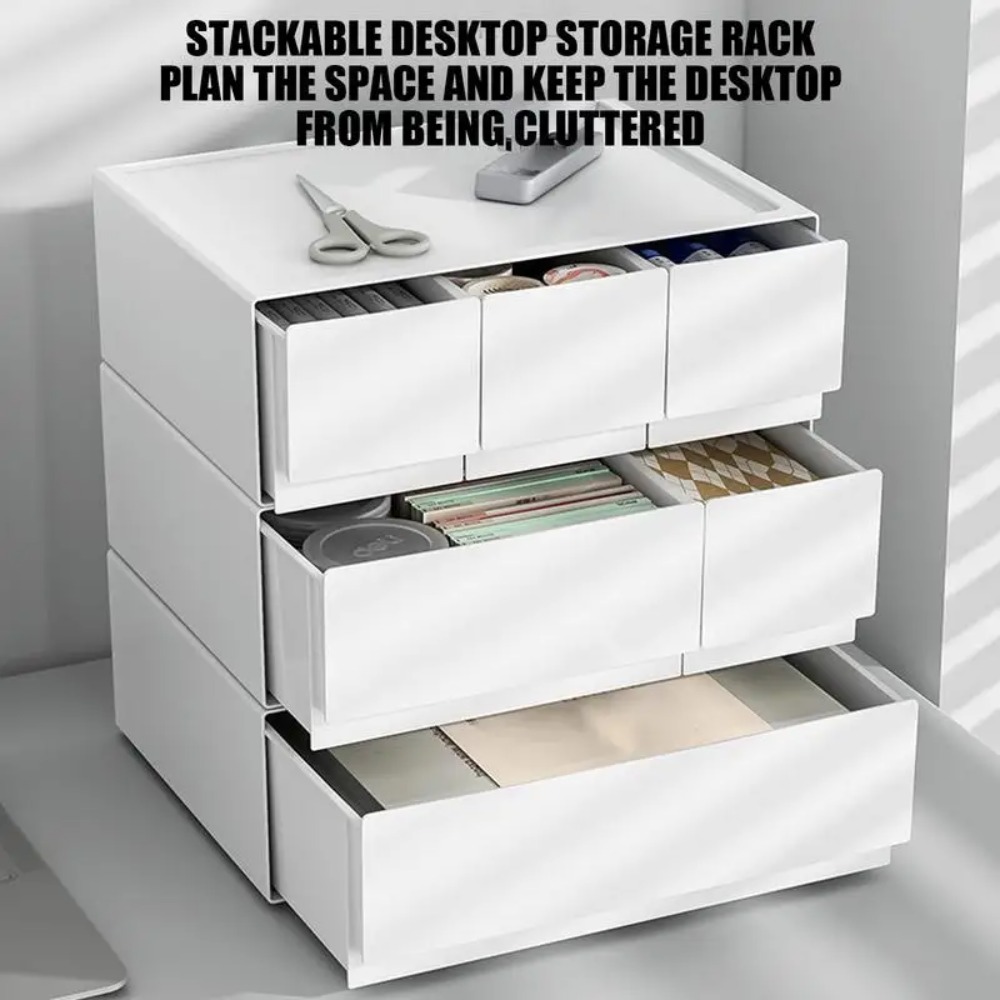 กล่องเก็บของใต้โต๊ะแบบซ้อนได้  - Desk Drawer Small บทวิจารณ์และราคา