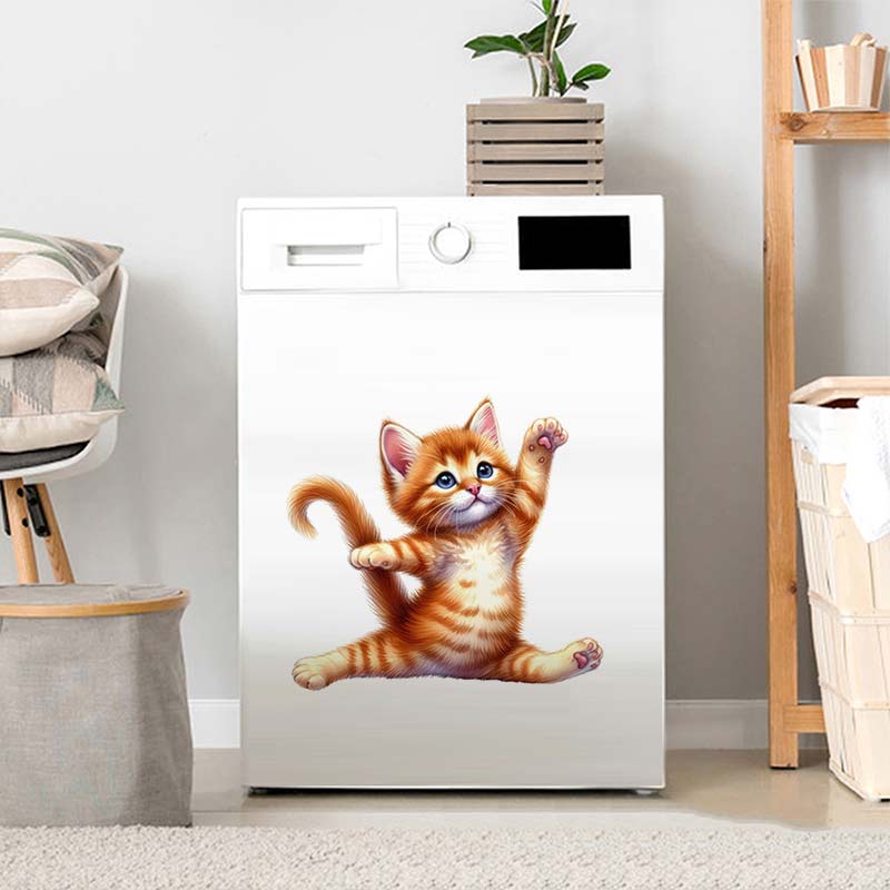 สติกเกอร์ติดผนังรูปแมวโยคะแบบล - Home Office Yoga Room บทวิจารณ์และราคา