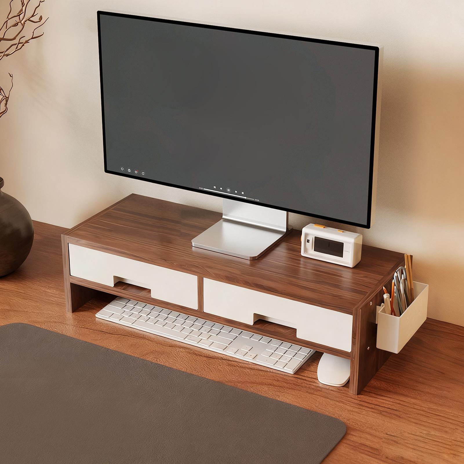 ขาตั้งจอคอมพิวเตอร์แบบมีลิ้นชั - Desk Drawer Small บทวิจารณ์และราคา