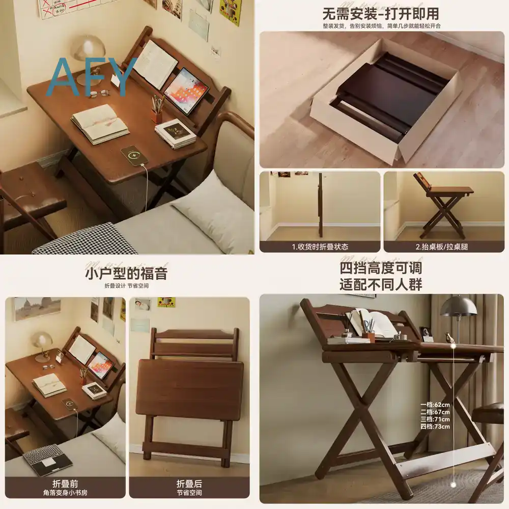 โต๊ะพับได้สำหรับพื้นที่ขนาดเล็ - Home Office Of Ikea บทวิจารณ์และราคา