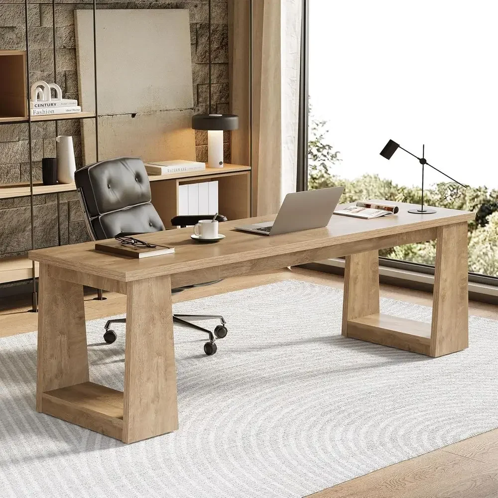 โต๊ะทำงานสำนักงานที่บ้านสำหรับ - Home Office With Two Desks บทวิจารณ์และราคา