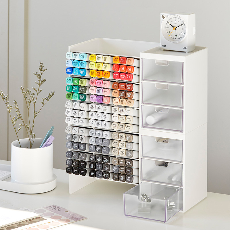 กล่องเก็บของบนโต๊ะทำงานแบบใหม่ - Desk Drawer Small บทวิจารณ์และราคา